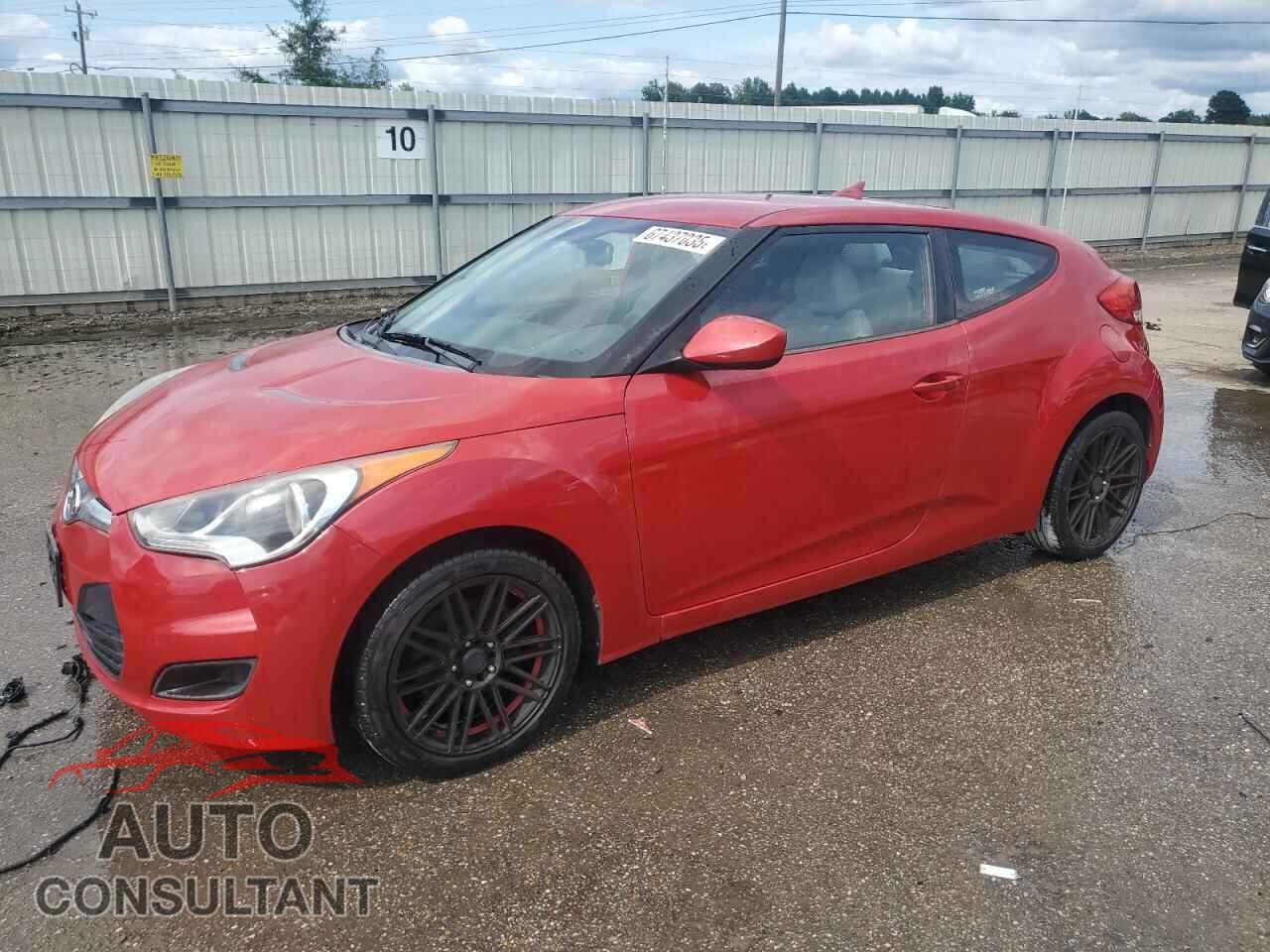 HYUNDAI VELOSTER 2012 - KMHTC6AD5CU047235