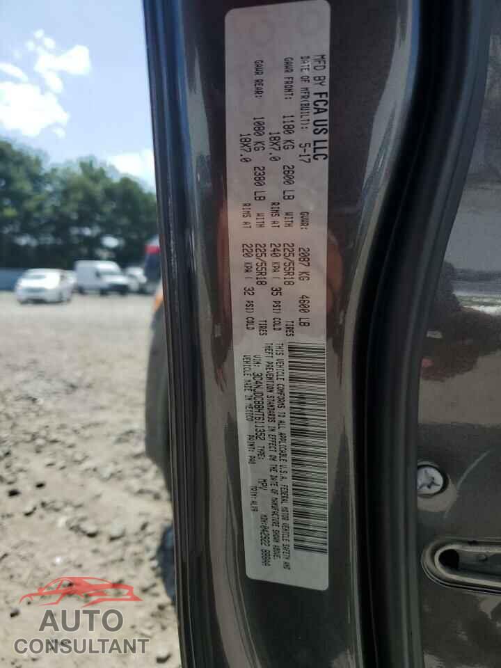 JEEP COMPASS 2017 - 3C4NJDCB8HT611352