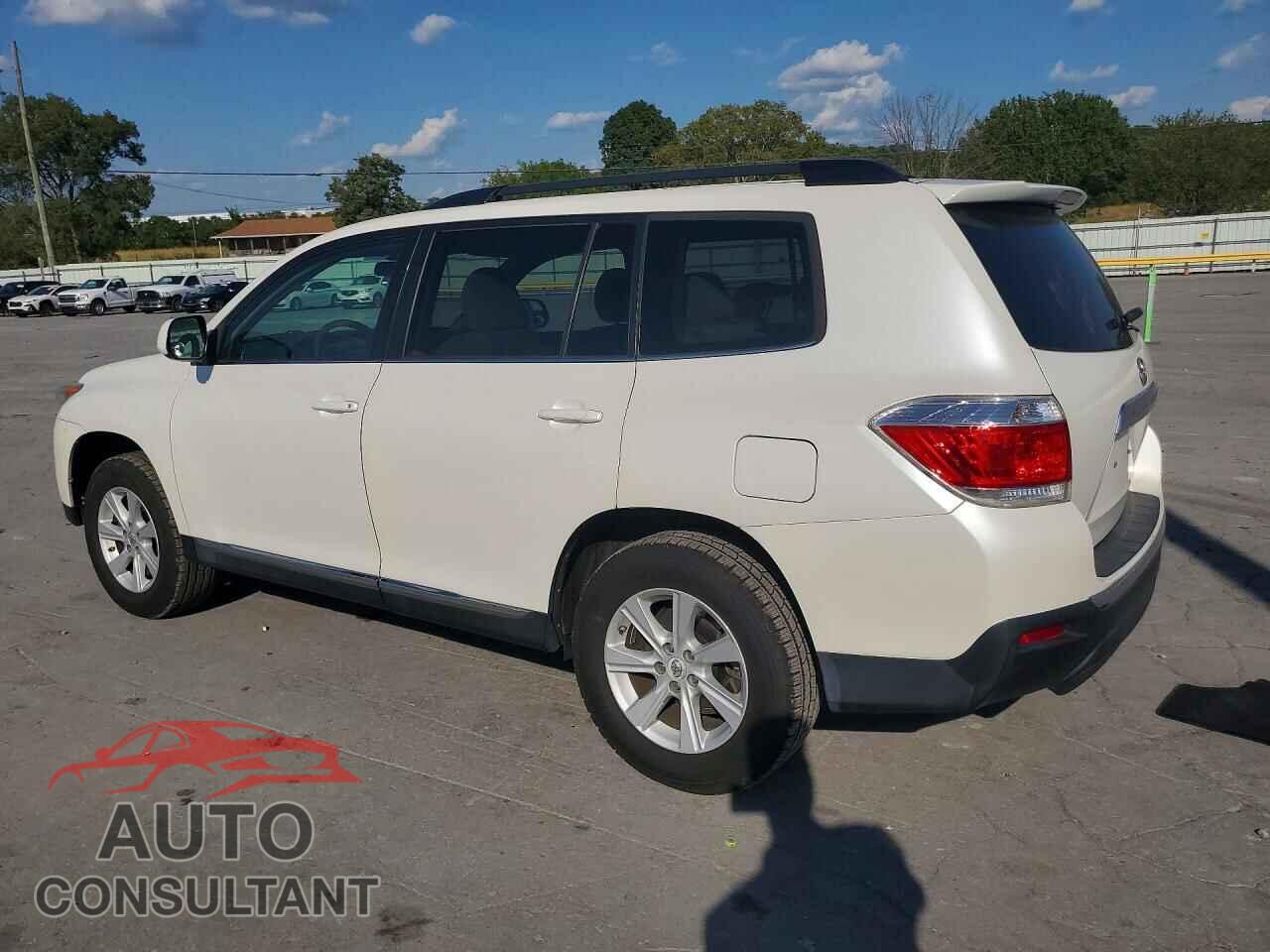 TOYOTA HIGHLANDER 2012 - 5TDZA3EH4CS030575