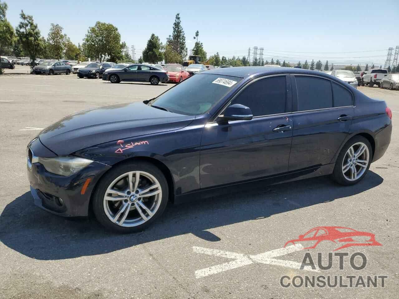 BMW 3 SERIES 2016 - WBA8E1G53GNT33573