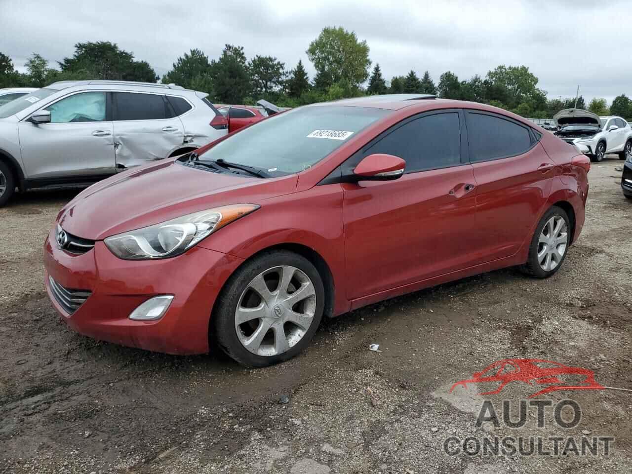 HYUNDAI ELANTRA 2011 - KMHDH4AE2BU111412