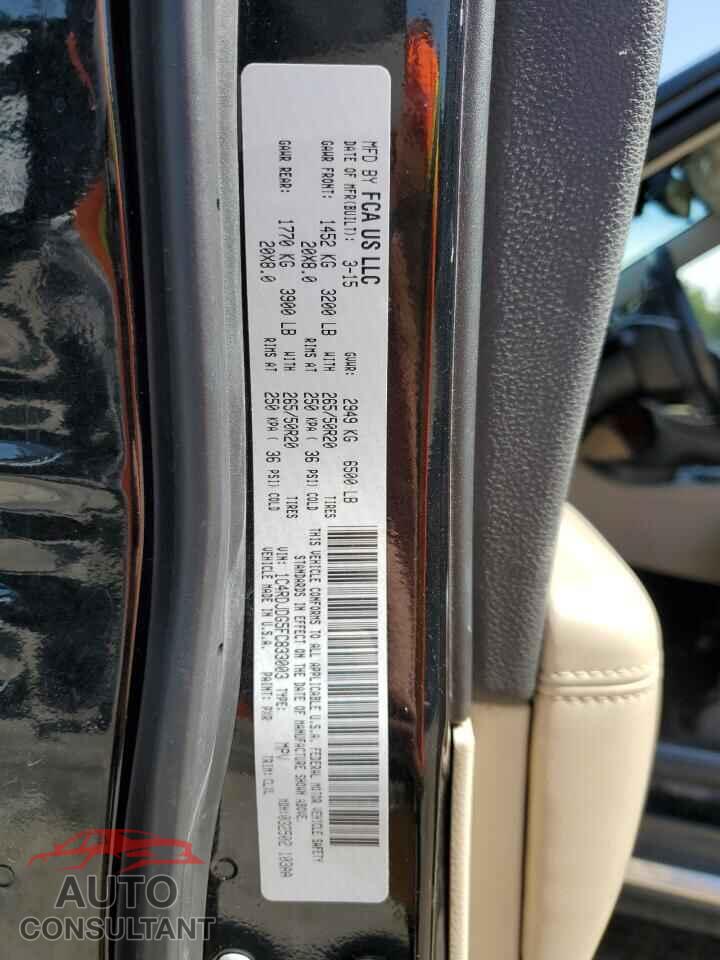 DODGE DURANGO 2015 - 1C4RDJDG5FC833003