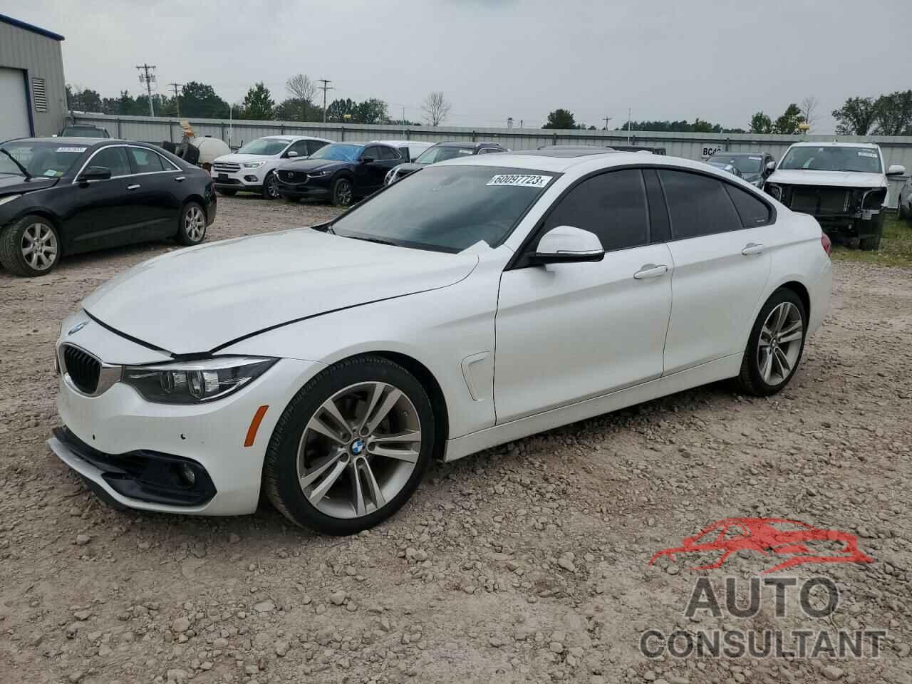 BMW 4 SERIES 2018 - WBA4J1C53JBM11648