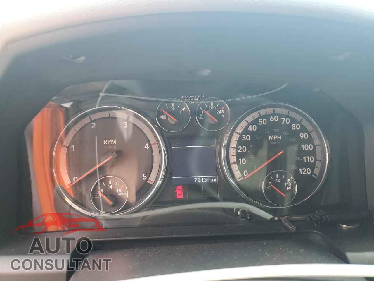 DODGE RAM 2500 2012 - 3C6UD5CL7CG308475