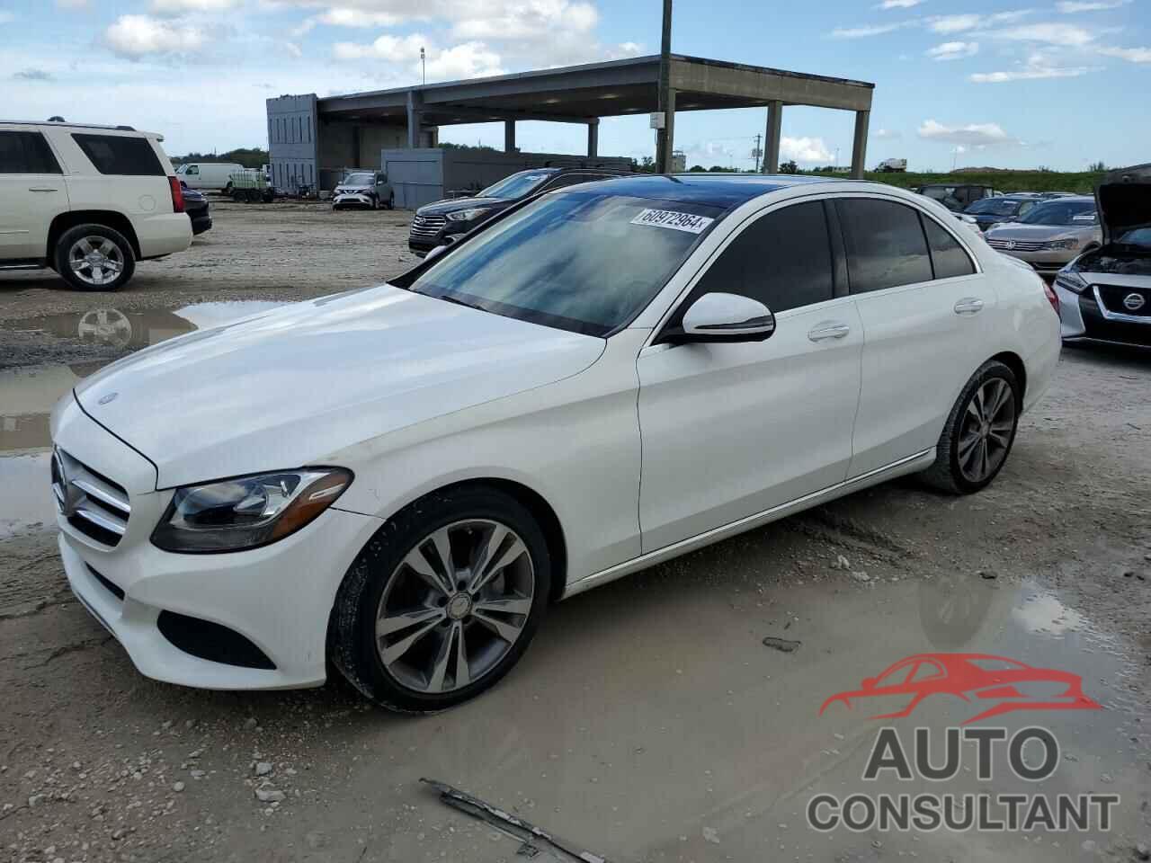 MERCEDES-BENZ C-CLASS 2016 - WDDWF4JB5GR134448