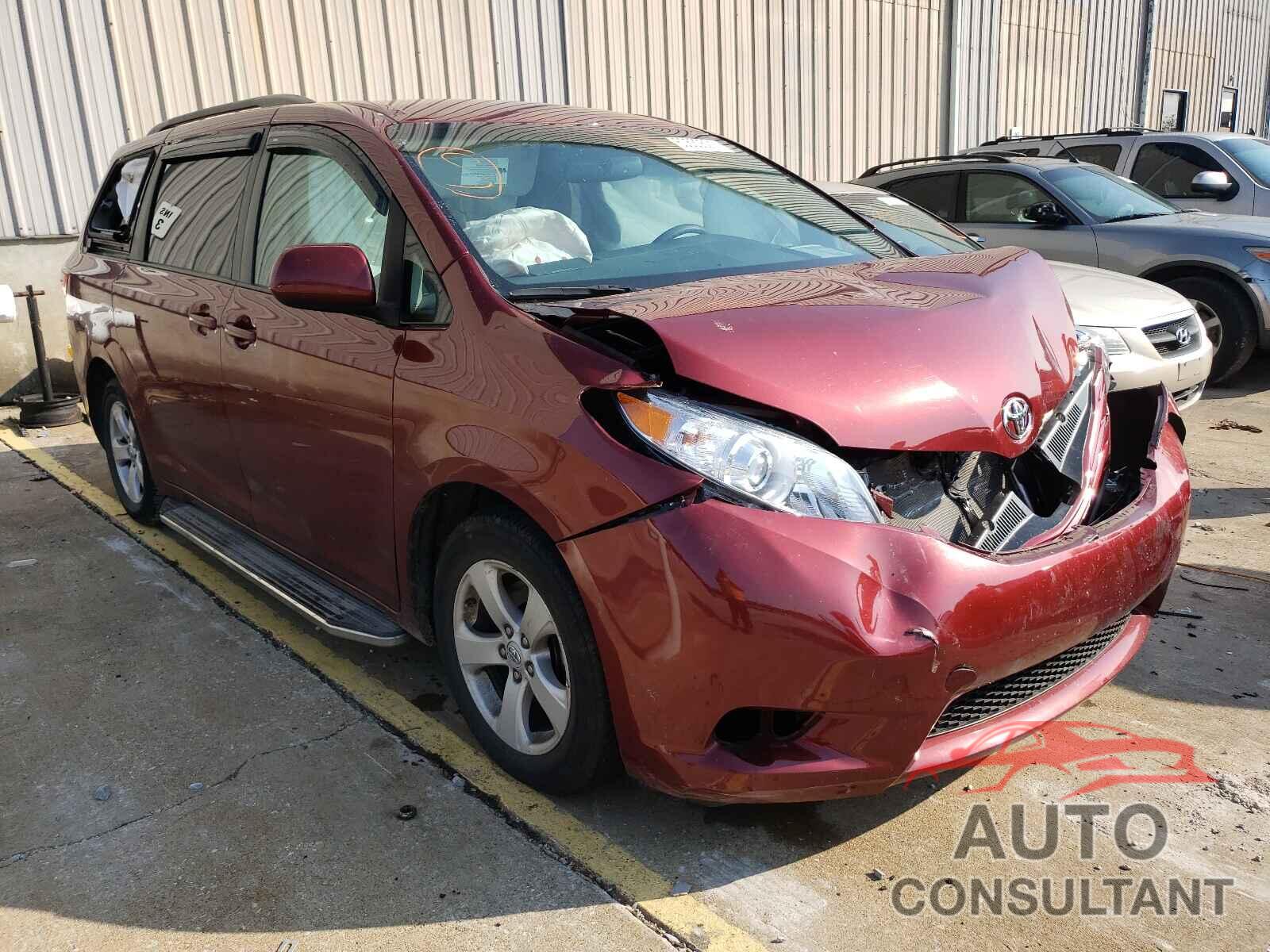 TOYOTA SIENNA 2017 - 5TDKZ3DC6HS871353