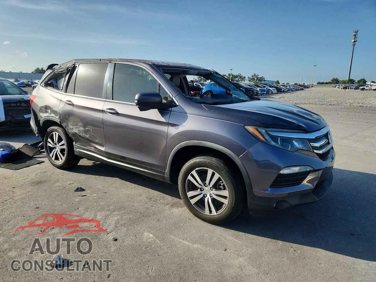 HONDA PILOT 2017 - 5FNYF5H55HB019302