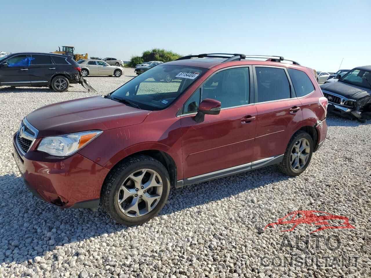 SUBARU FORESTER 2016 - JF2SJAXC1GH533547