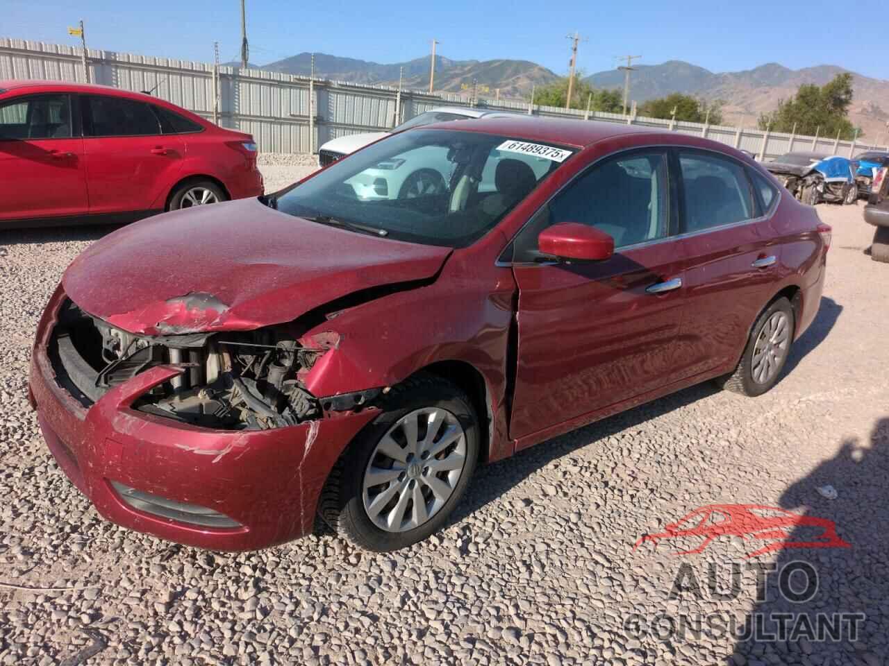 NISSAN SENTRA 2014 - 3N1AB7AP9EL648811