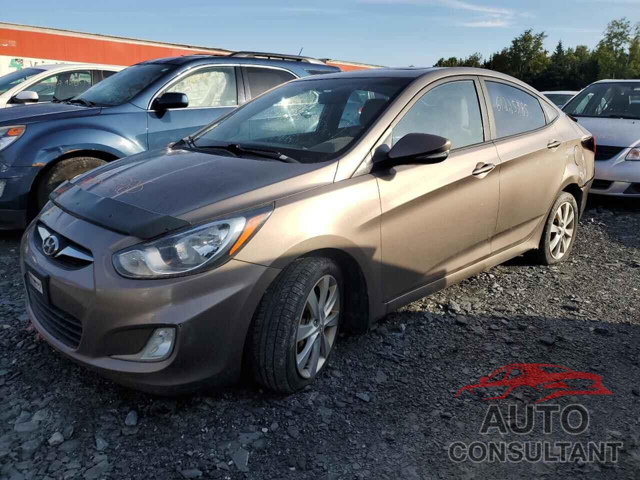 HYUNDAI ACCENT 2012 - KMHCU4AE1CU085250