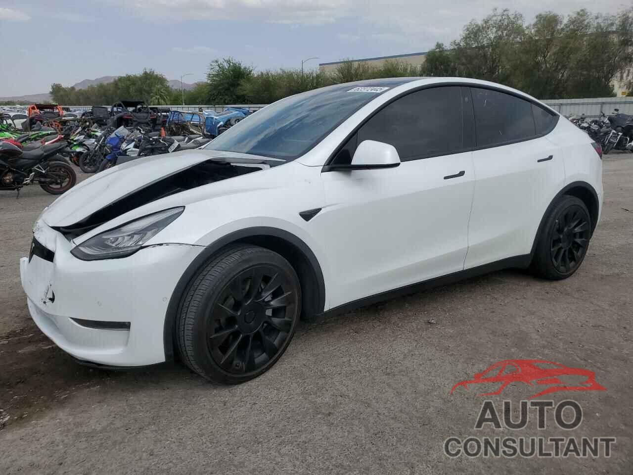 TESLA MODEL Y 2021 - 5YJYGDEE1MF095525
