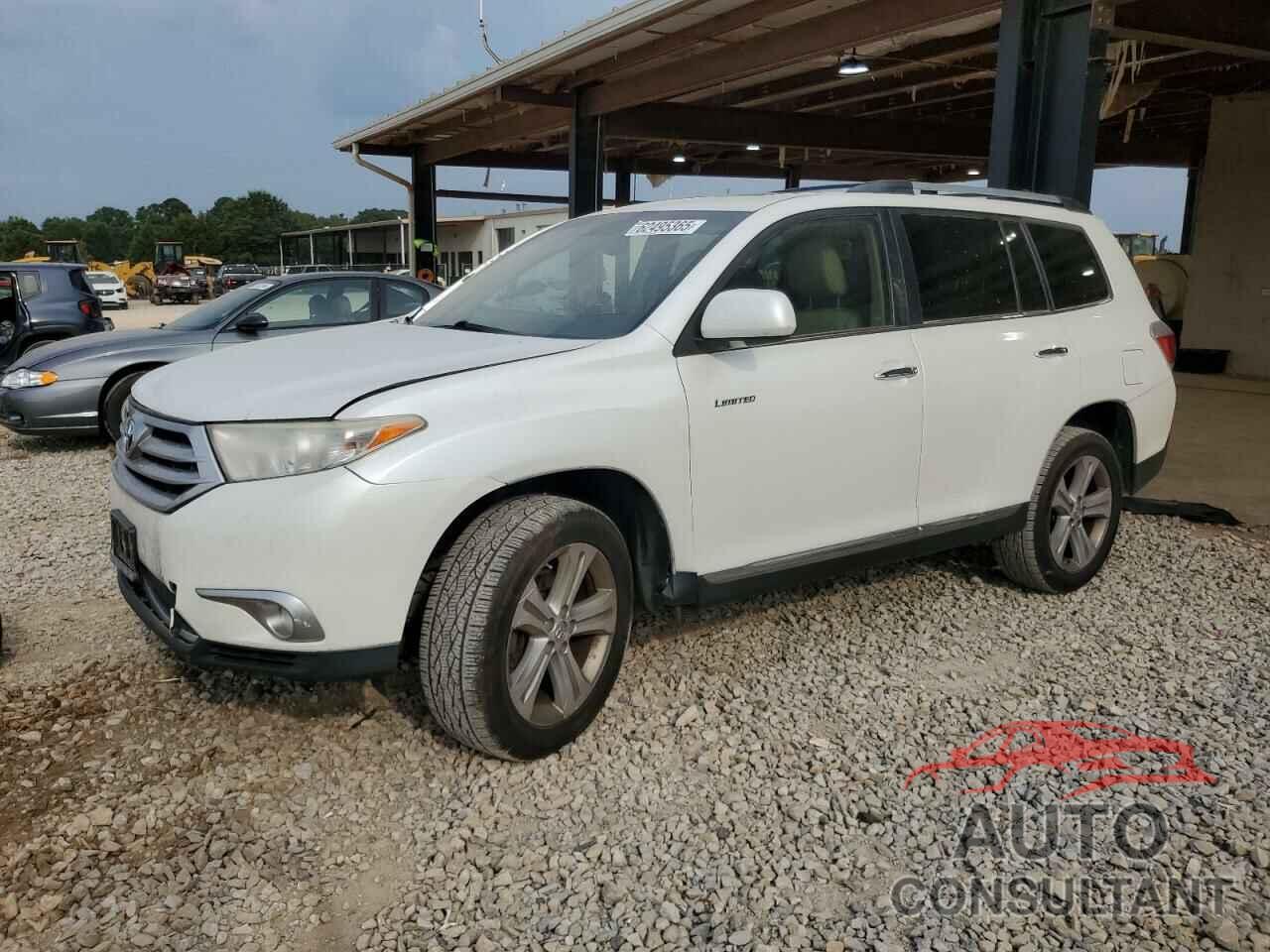 TOYOTA HIGHLANDER 2012 - 5TDDK3EH4CS133955