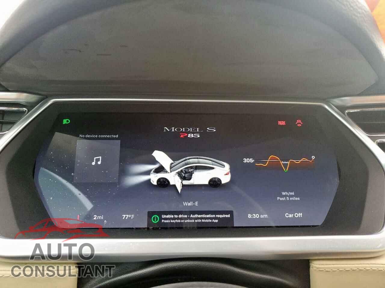 TESLA MODEL S 2013 - 5YJSA1DP8DFP05283