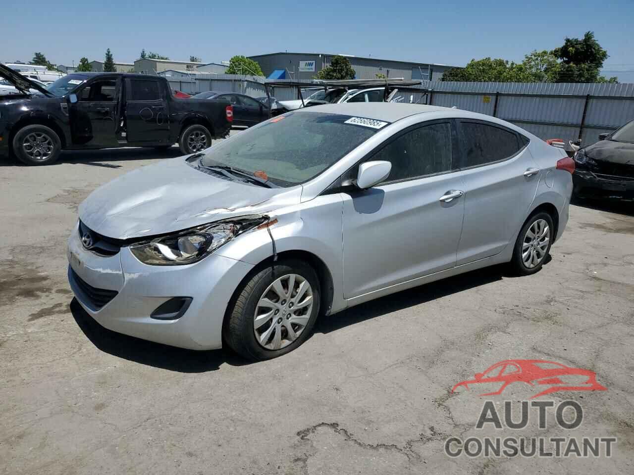 HYUNDAI ELANTRA 2012 - KMHDH4AE5CU217757