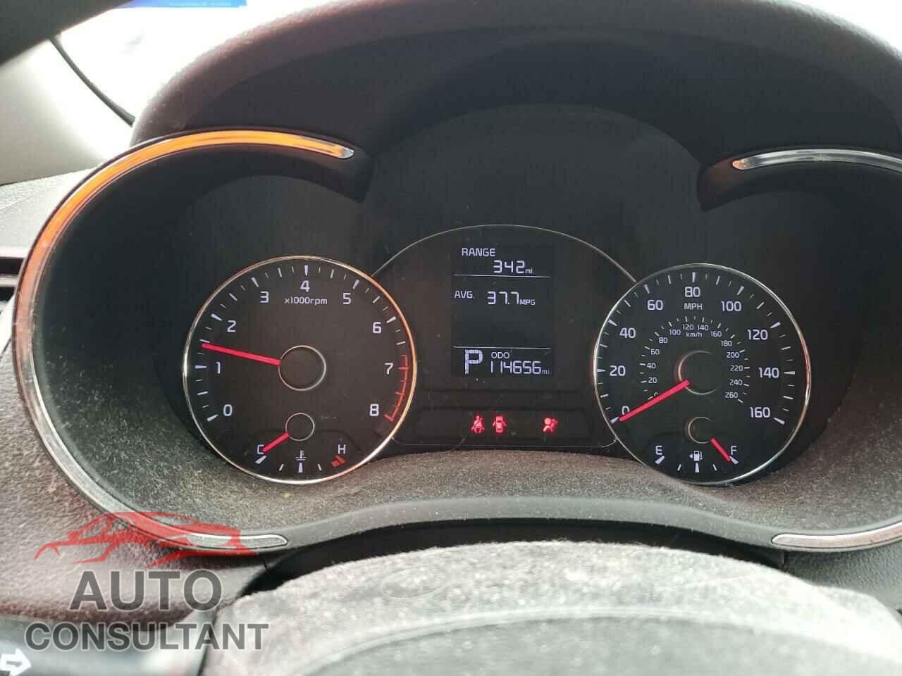 KIA FORTE 2016 - KNAFK4A62G5458972