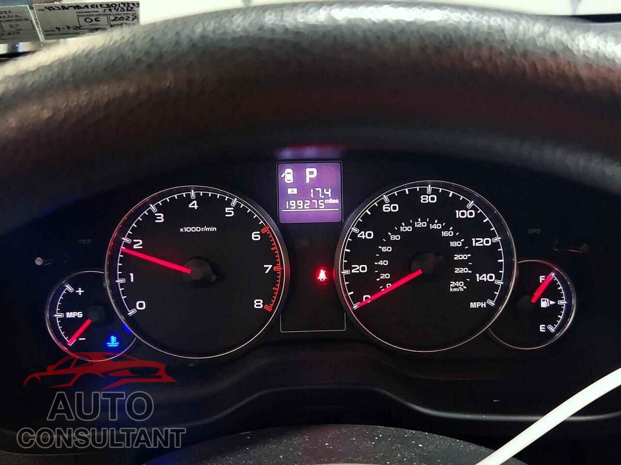 SUBARU LEGACY 2014 - 4S3BMBA61E3014393