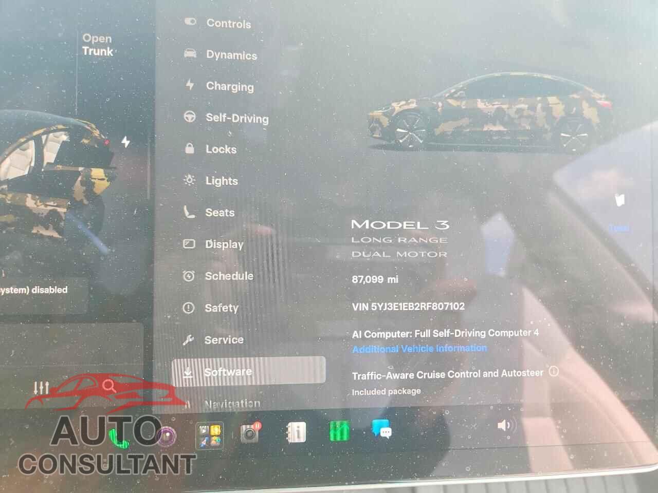TESLA MODEL 3 2024 - 5YJ3E1EB2RF807102
