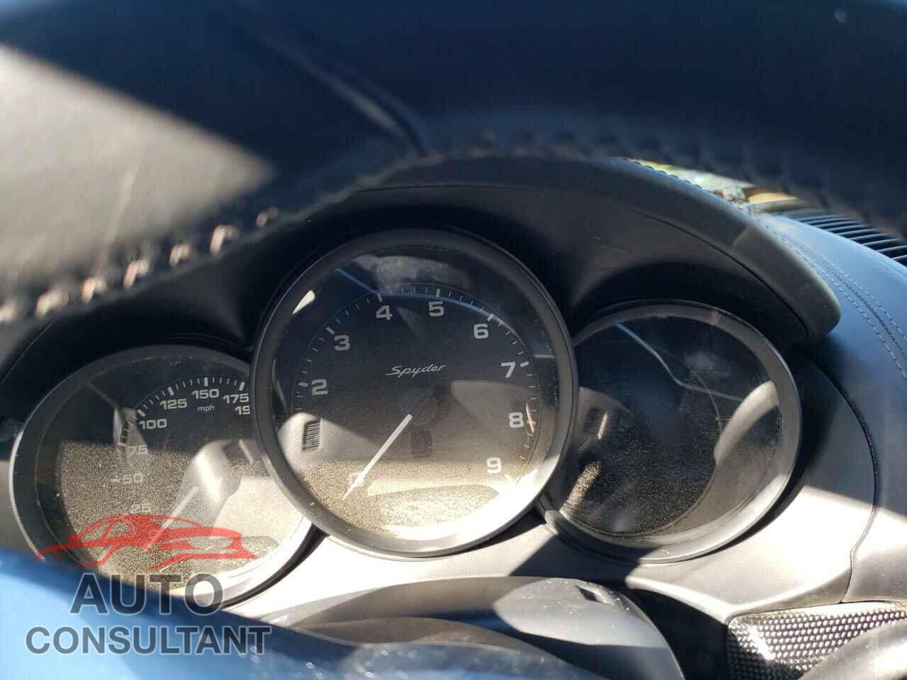 PORSCHE BOXSTER 2016 - WP0CC2A83GS152602