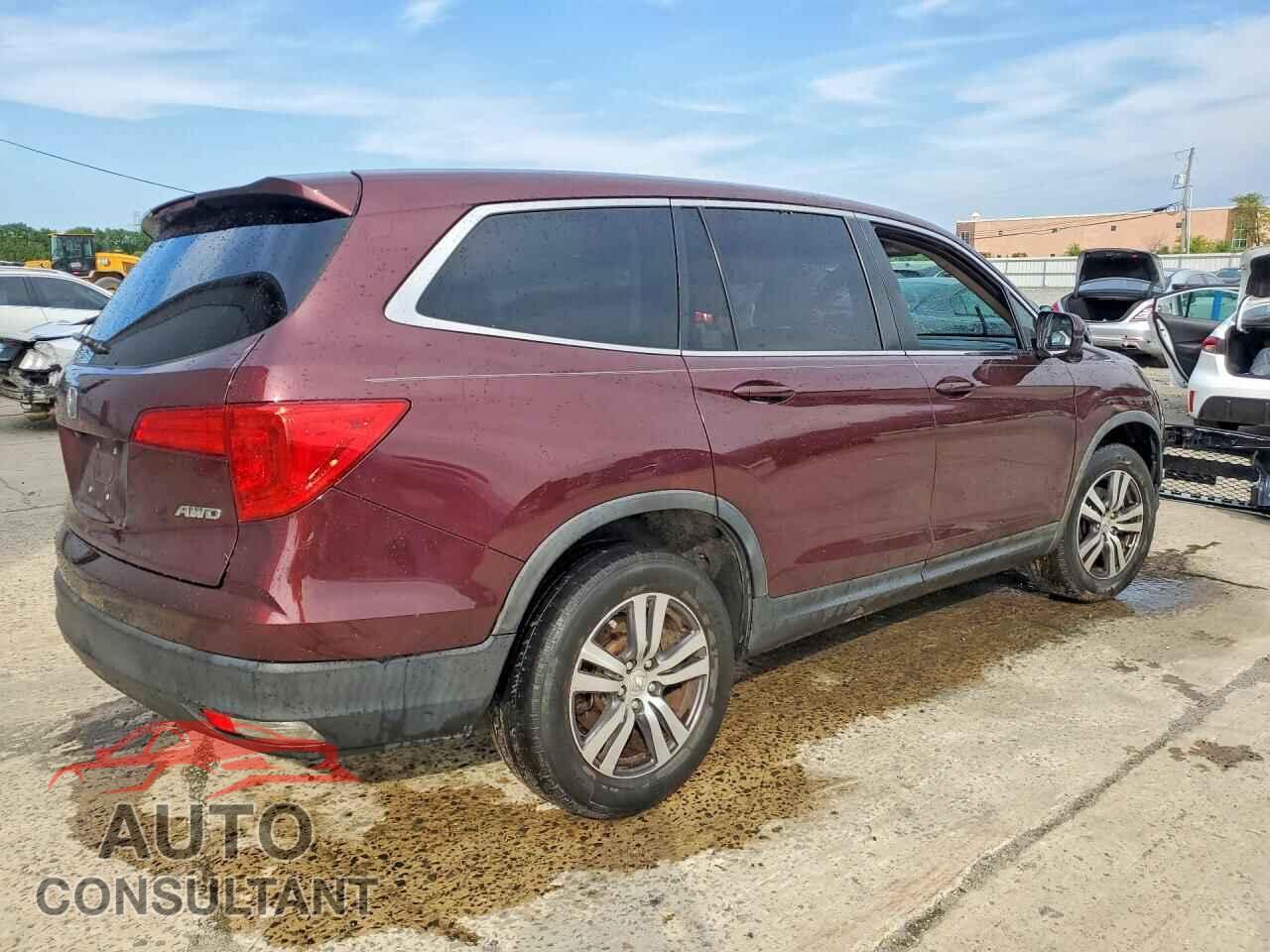 HONDA PILOT 2017 - 5FNYF6H57HB085596