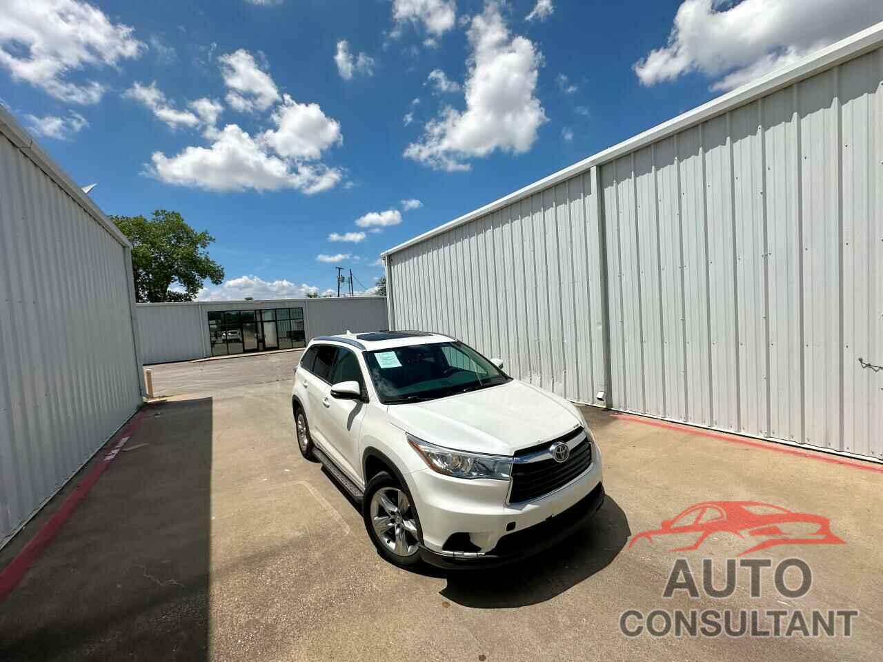 TOYOTA HIGHLANDER 2014 - 5TDYKRFH8ES007510