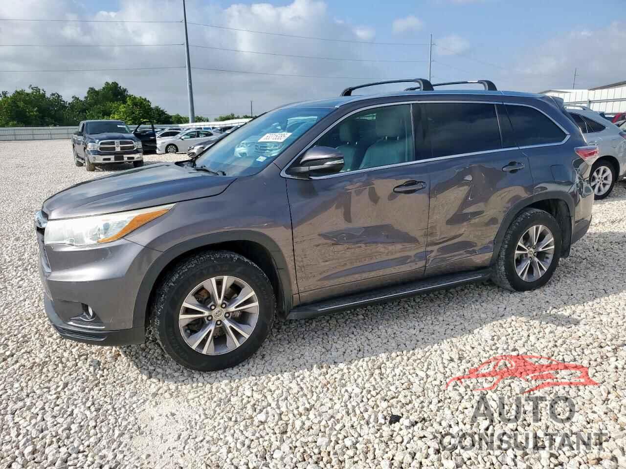 TOYOTA HIGHLANDER 2015 - 5TDKKRFH8FS052132