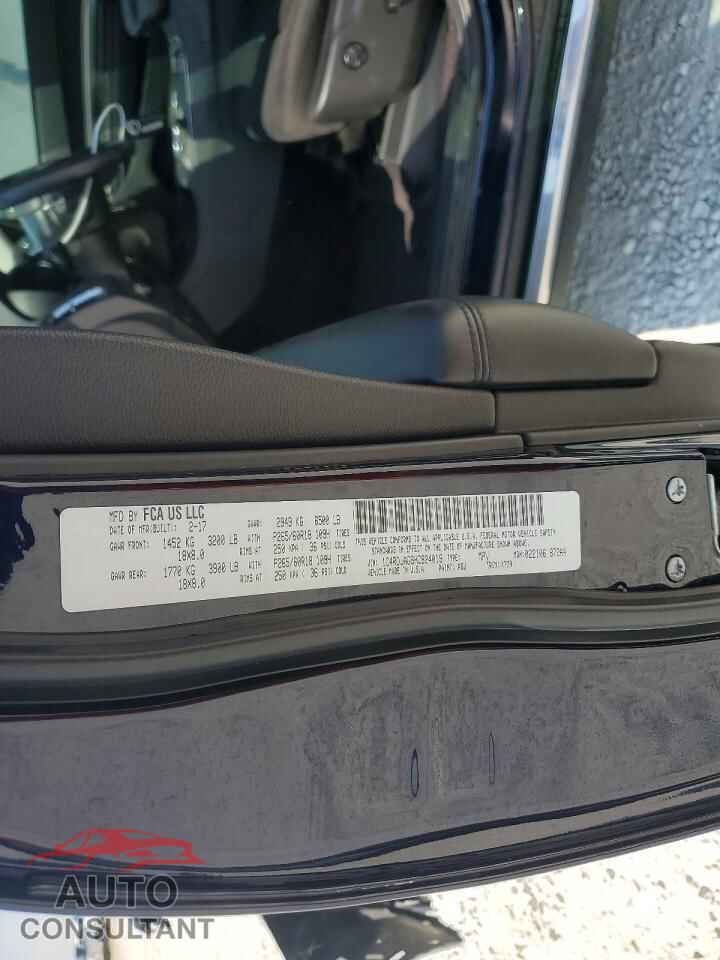 DODGE DURANGO 2017 - 1C4RDJAG9HC824019