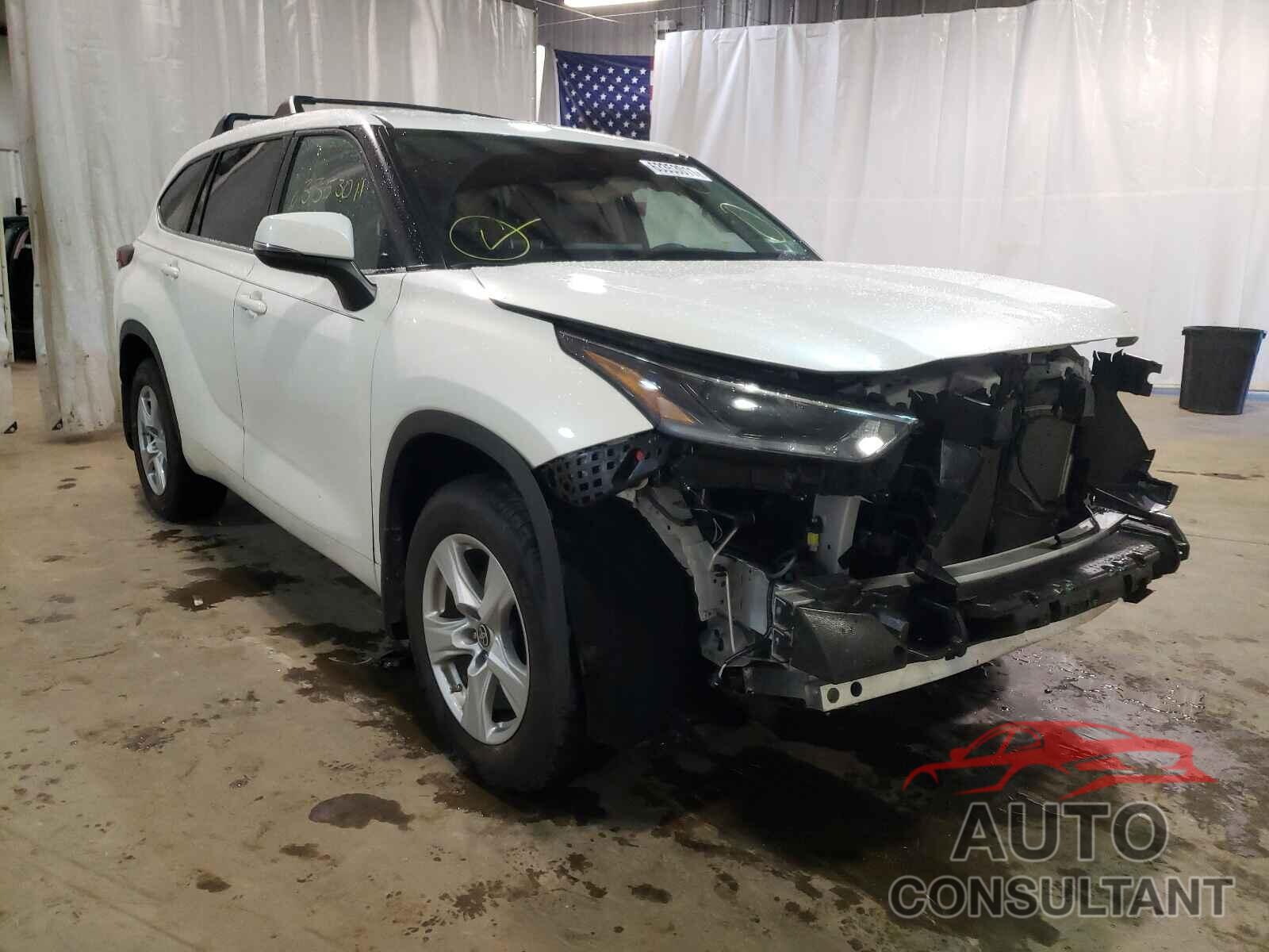 TOYOTA HIGHLANDER 2021 - 5TDCZRBH4MS110546