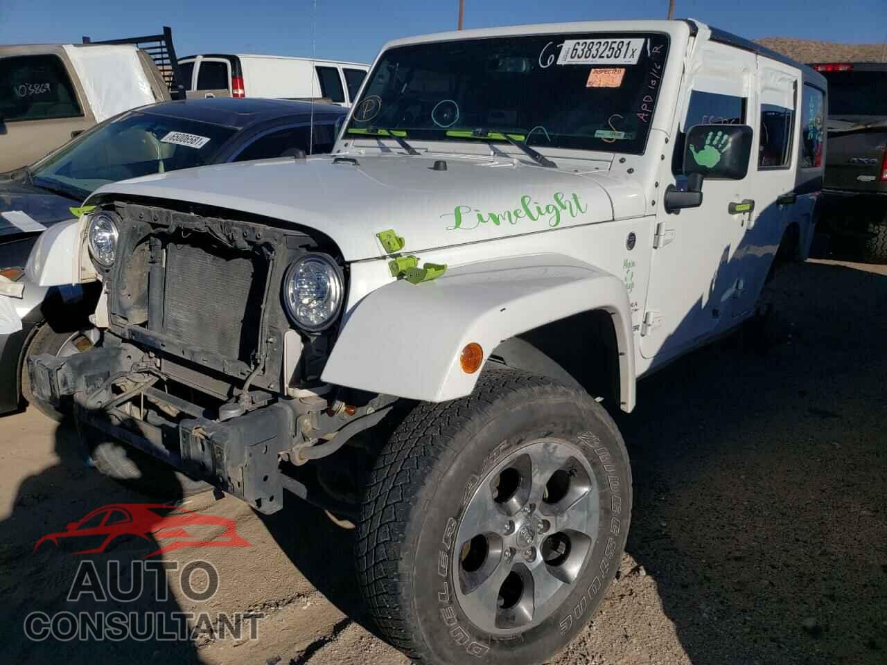 JEEP WRANGLER 2017 - 1C4BJWEG3HL658260