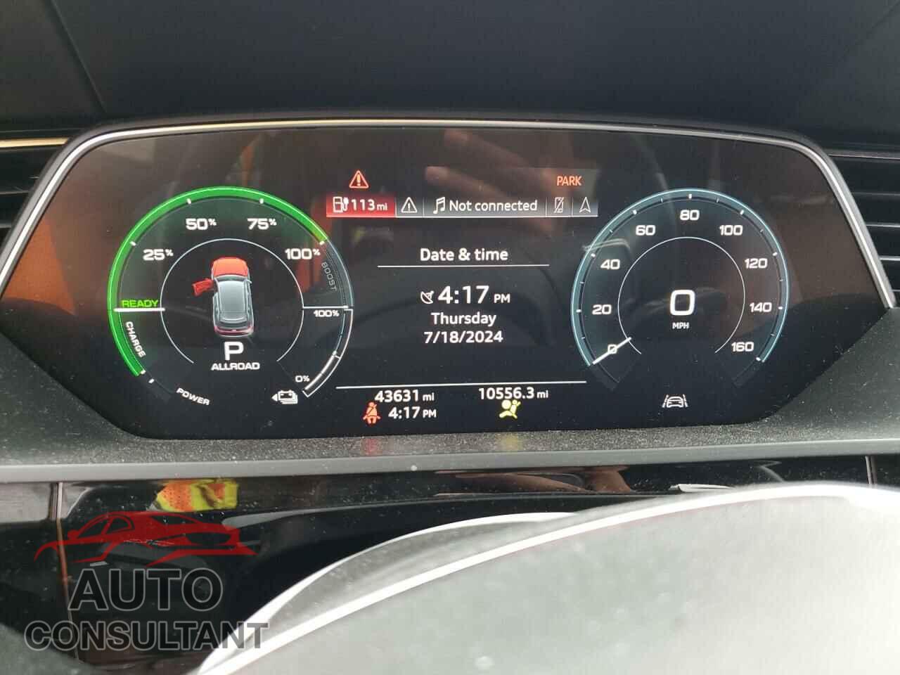 AUDI E-TRON 2019 - WA1VABGE8KB016786