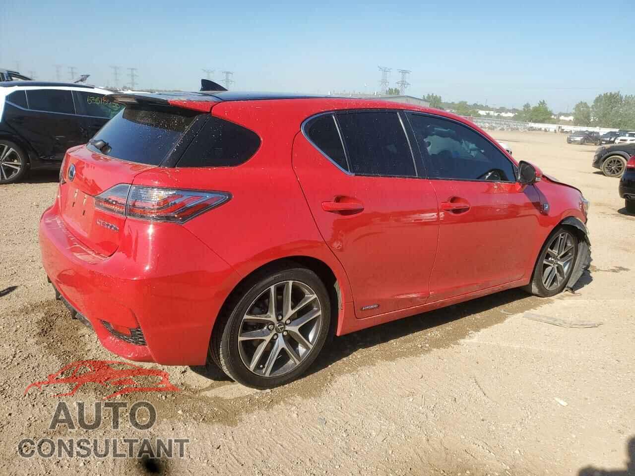 LEXUS CT 200 2014 - JTHKD5BH7E2187616