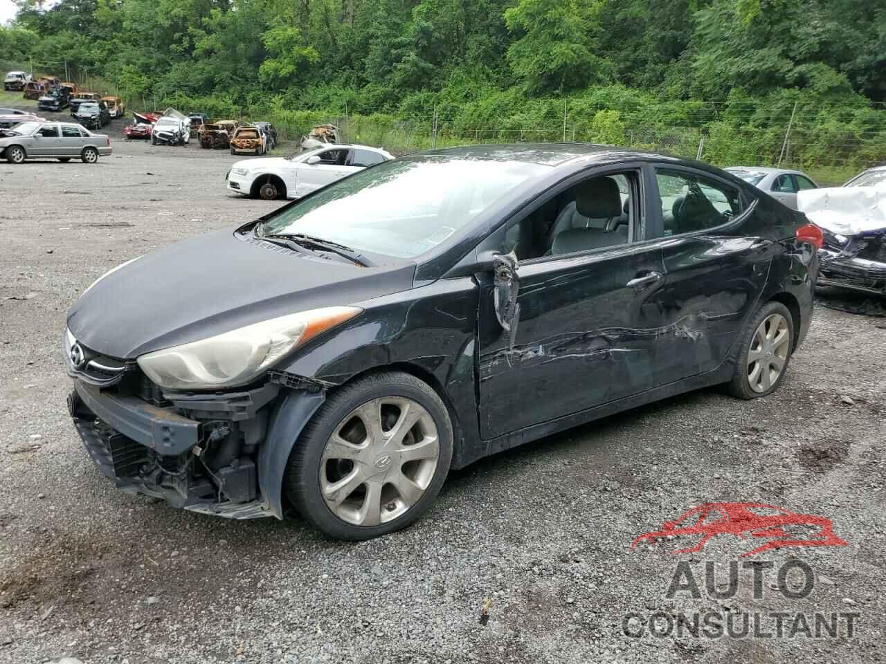 HYUNDAI ELANTRA 2011 - KMHDH4AE5BU081676
