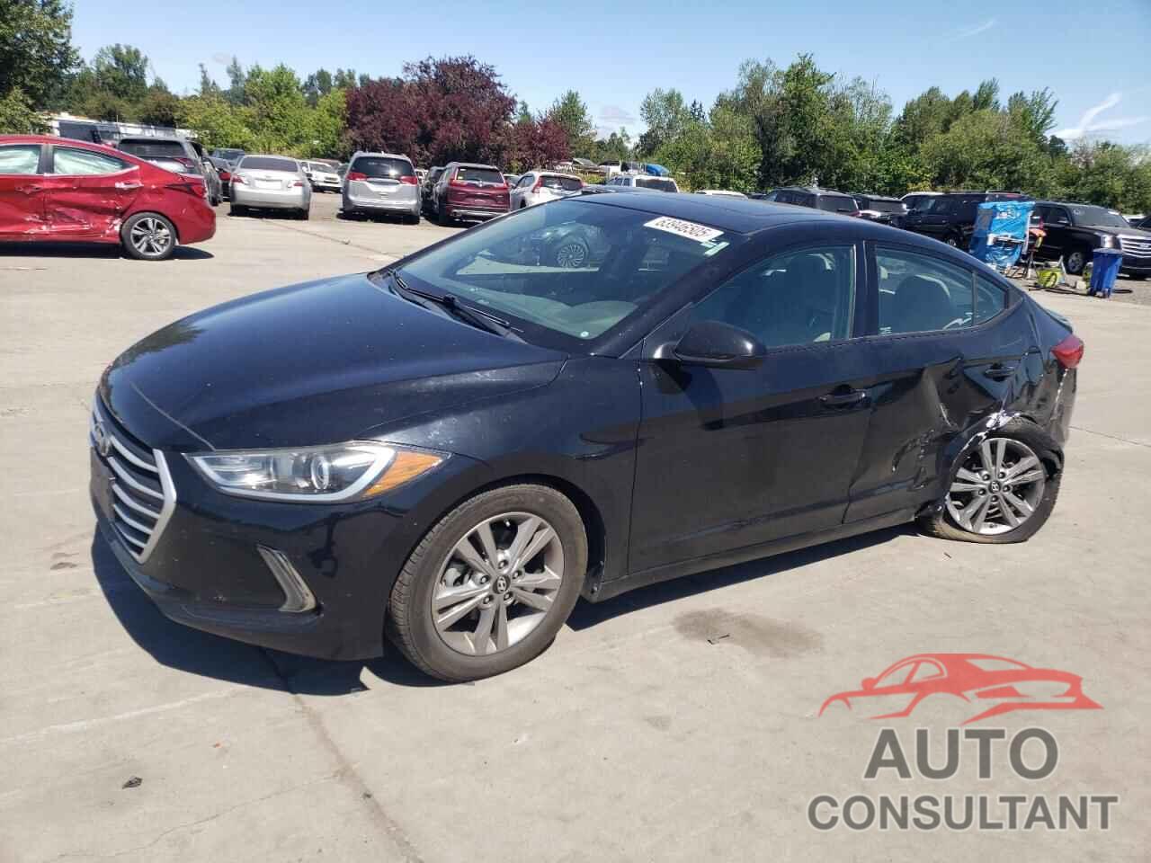 HYUNDAI ELANTRA 2018 - KMHD84LF4JU612693
