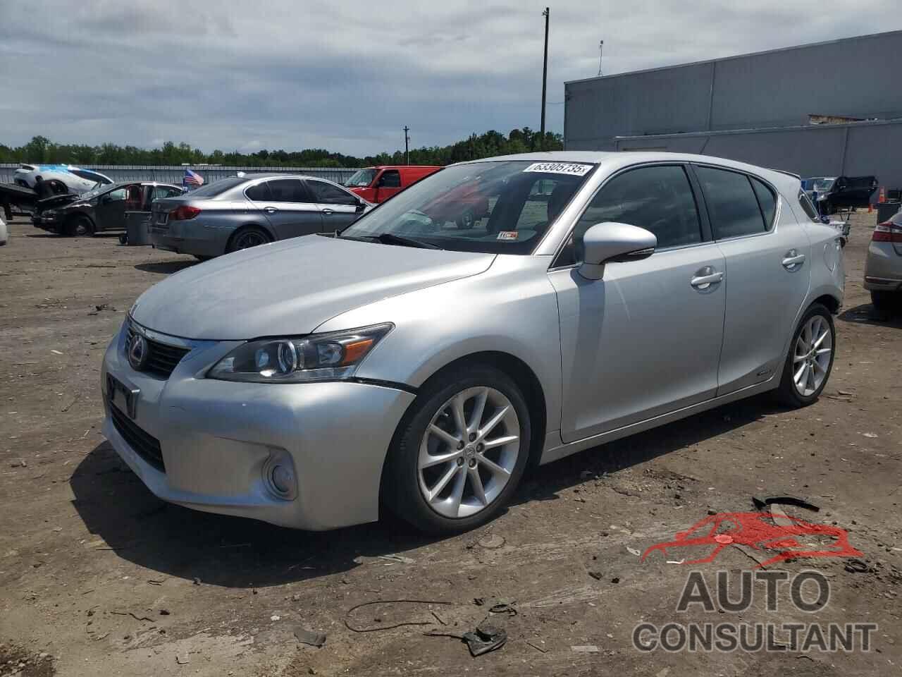 LEXUS CT 200 2011 - JTHKD5BH3B2041757