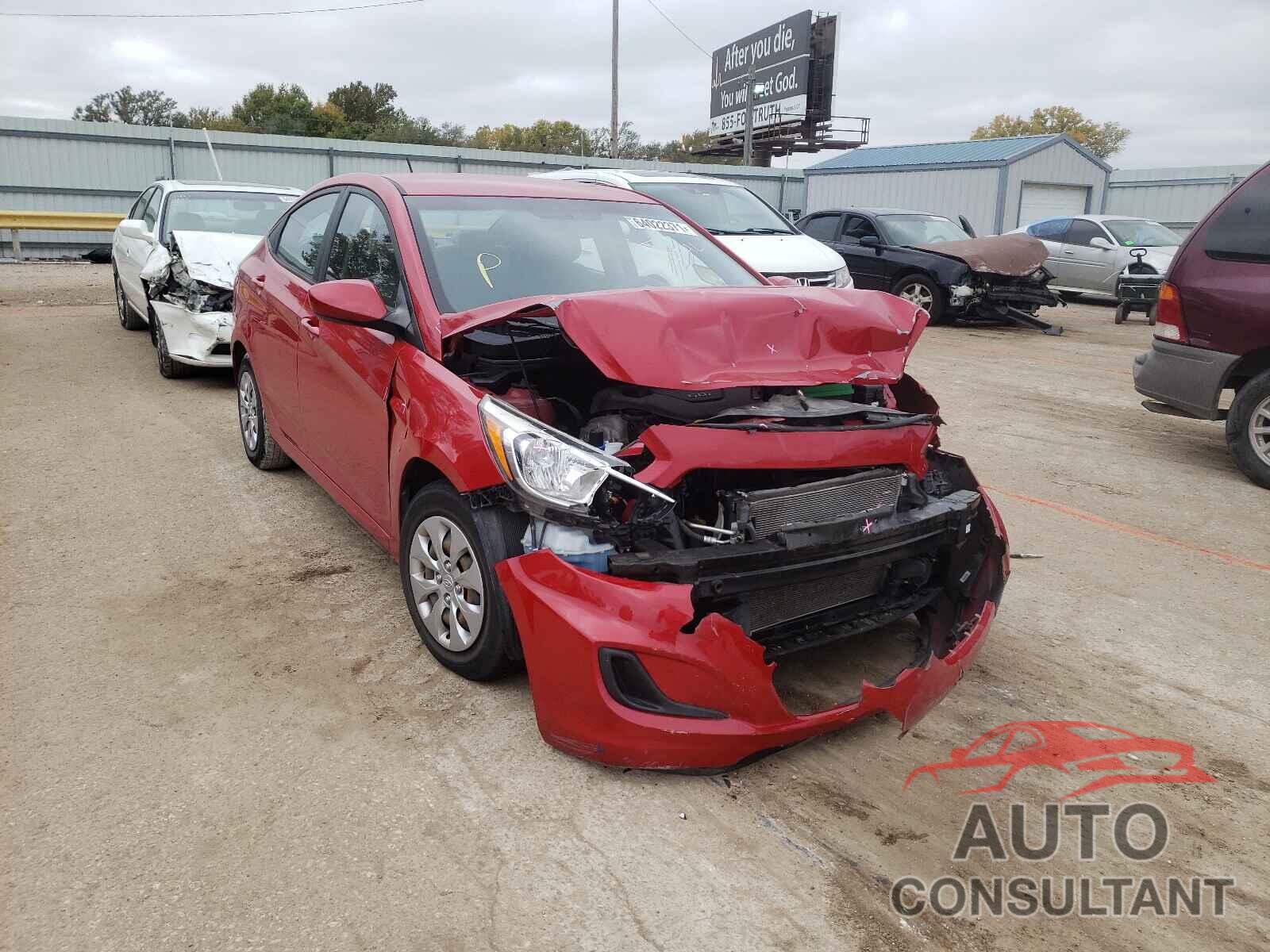 HYUNDAI ACCENT 2016 - KMHCT4AE1GU074208