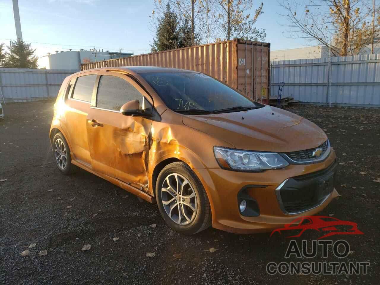 CHEVROLET SONIC 2017 - 1G1JD6SH5H4164663