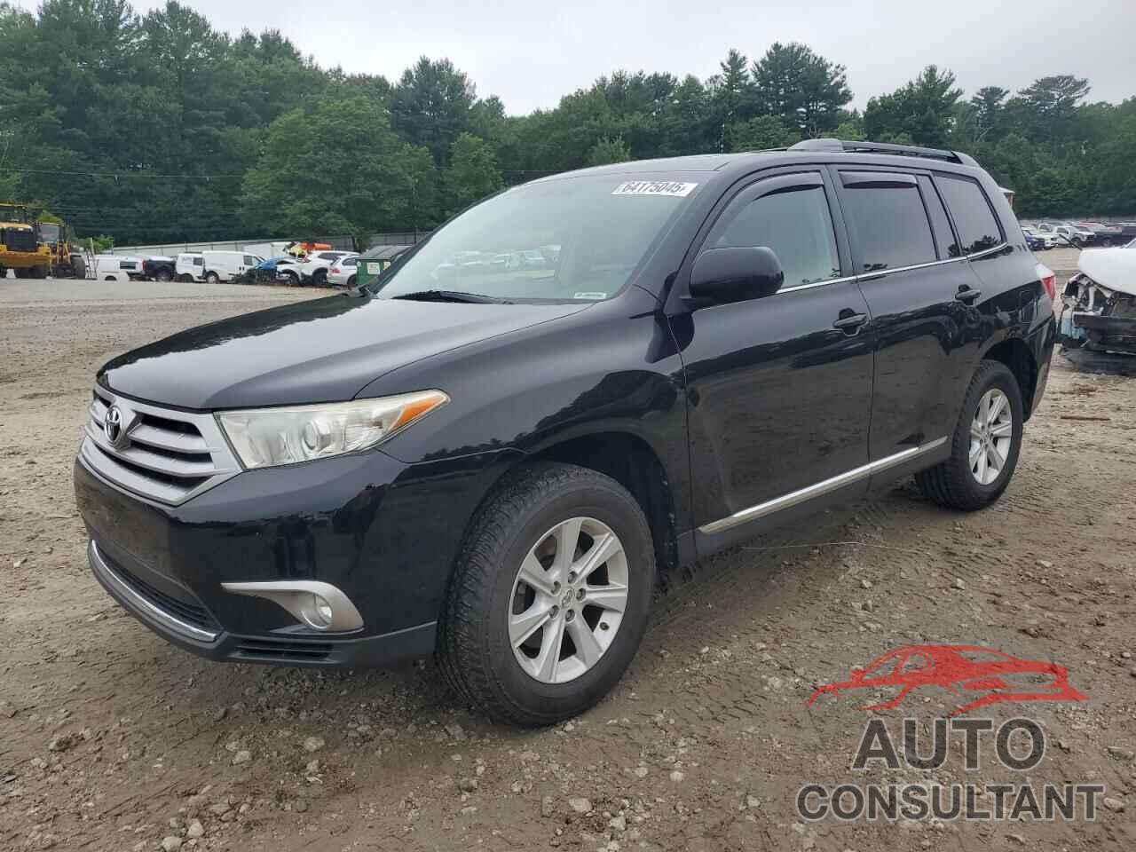 TOYOTA HIGHLANDER 2013 - 5TDBK3EHXDS180433
