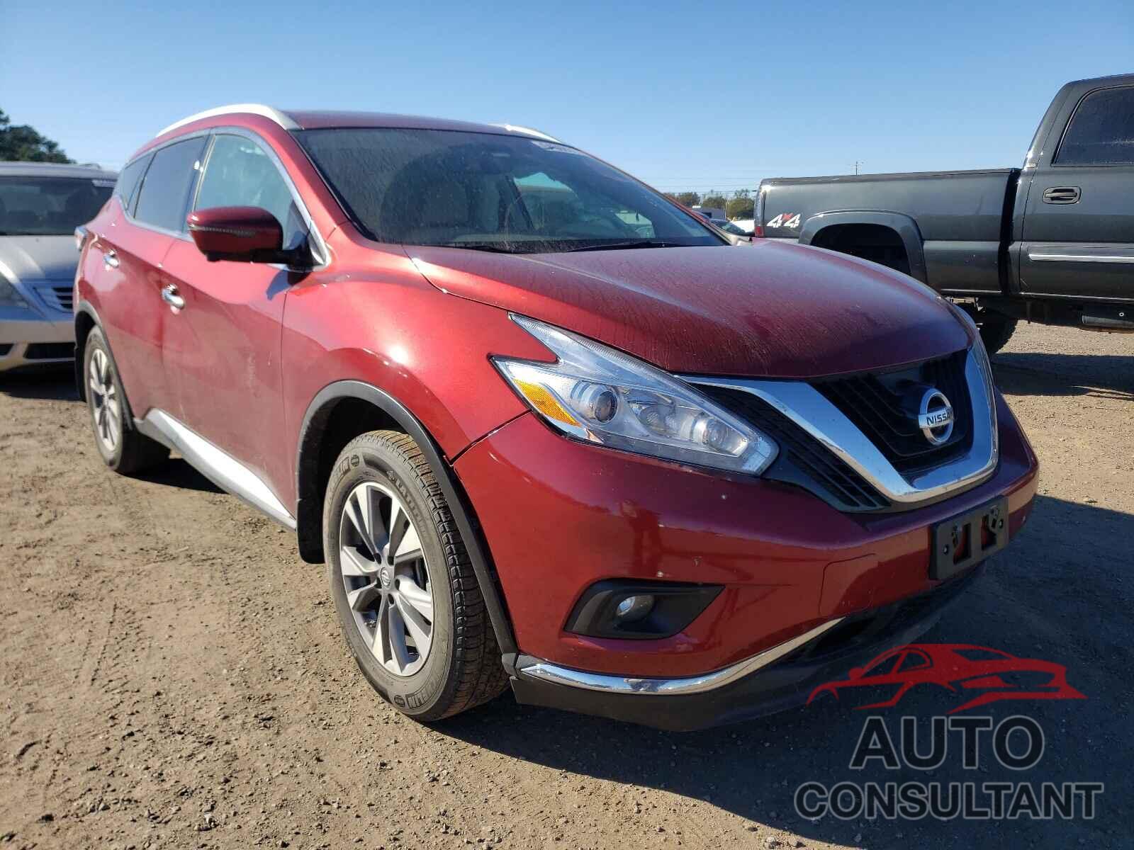 NISSAN MURANO 2017 - 5N1AZ2MG0HN161858