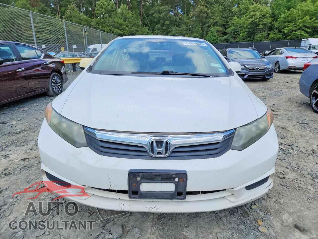 HONDA CIVIC 2012 - 19XFB2F82CE387885