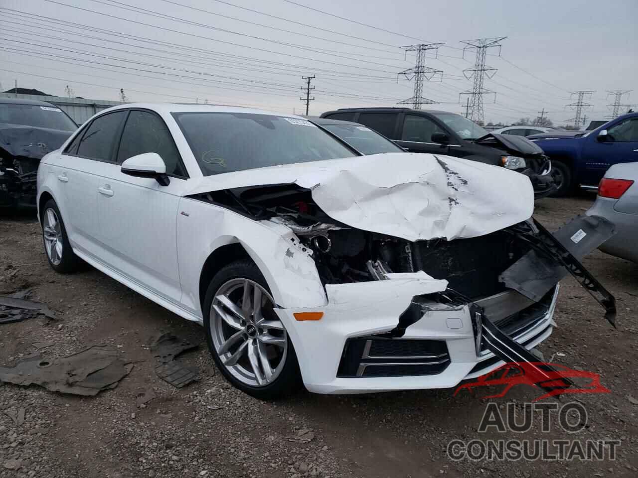 AUDI A4 2017 - WAUKMAF47HN059409