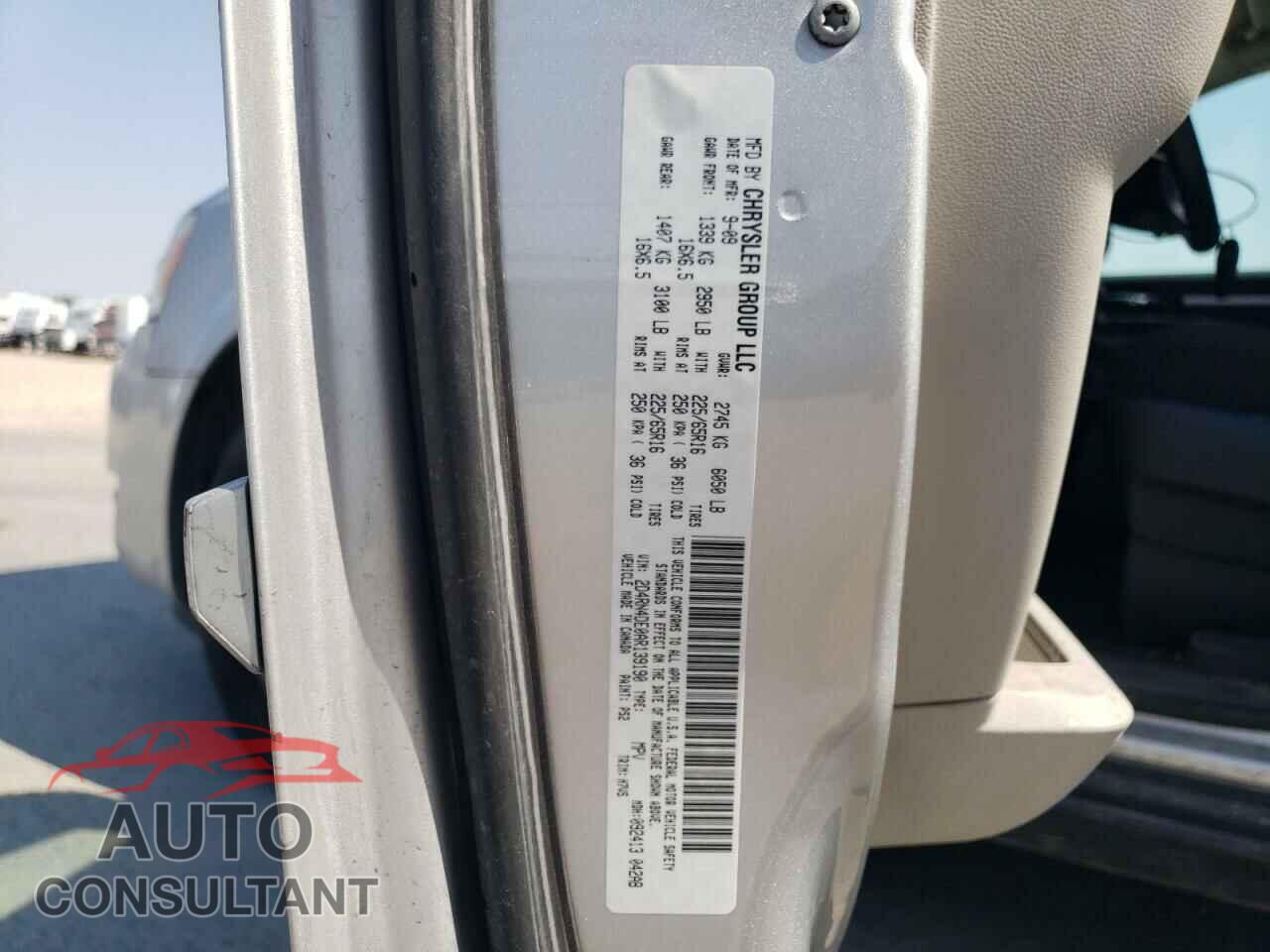DODGE CARAVAN 2010 - 2D4RN4DE0AR139190