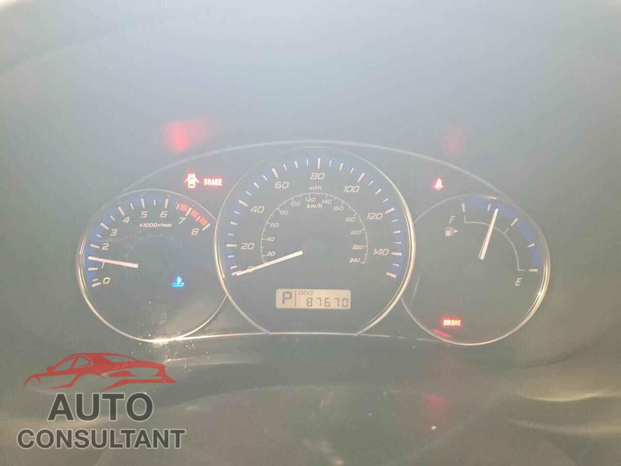 SUBARU FORESTER 2012 - JF2SHABC2CH412801
