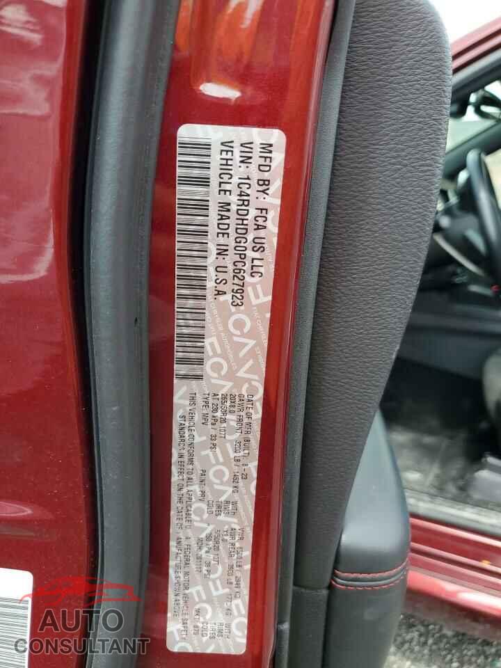 DODGE DURANGO 2023 - 1C4RDHDG0PC627923