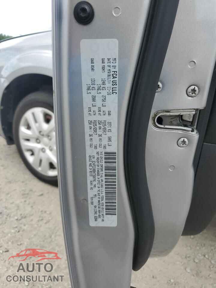 DODGE JOURNEY 2017 - 3C4PDCAB8HT560741