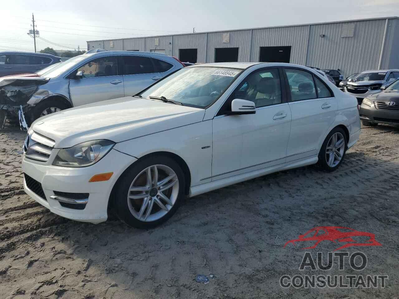 MERCEDES-BENZ C-CLASS 2012 - WDDGF4HB5CA627534