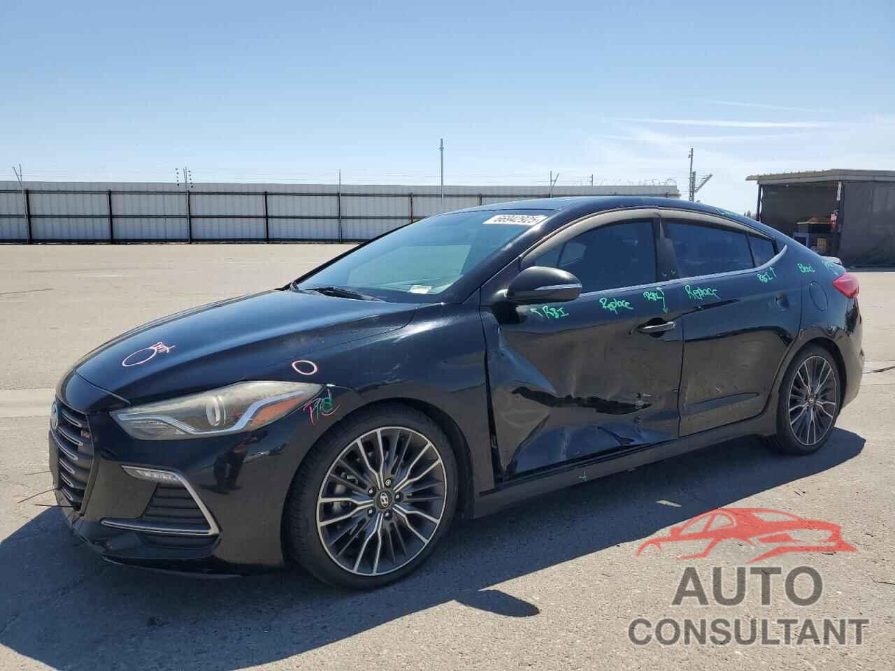 HYUNDAI ELANTRA 2018 - KMHD04LB0JU558197