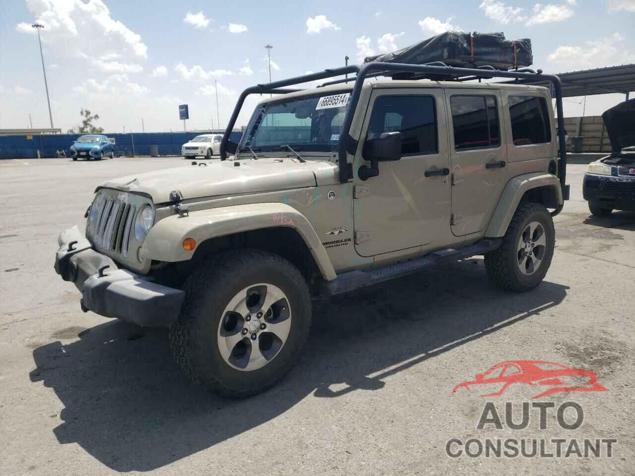 JEEP WRANGLER 2017 - 1C4BJWEGXHL663343