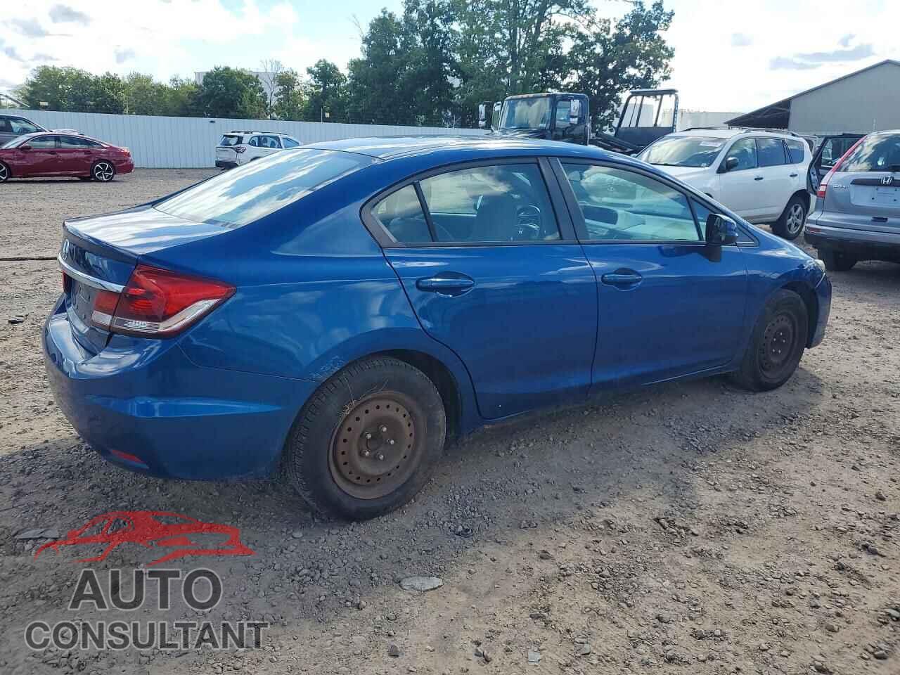 HONDA CIVIC 2013 - 2HGFB2F5XDH584509