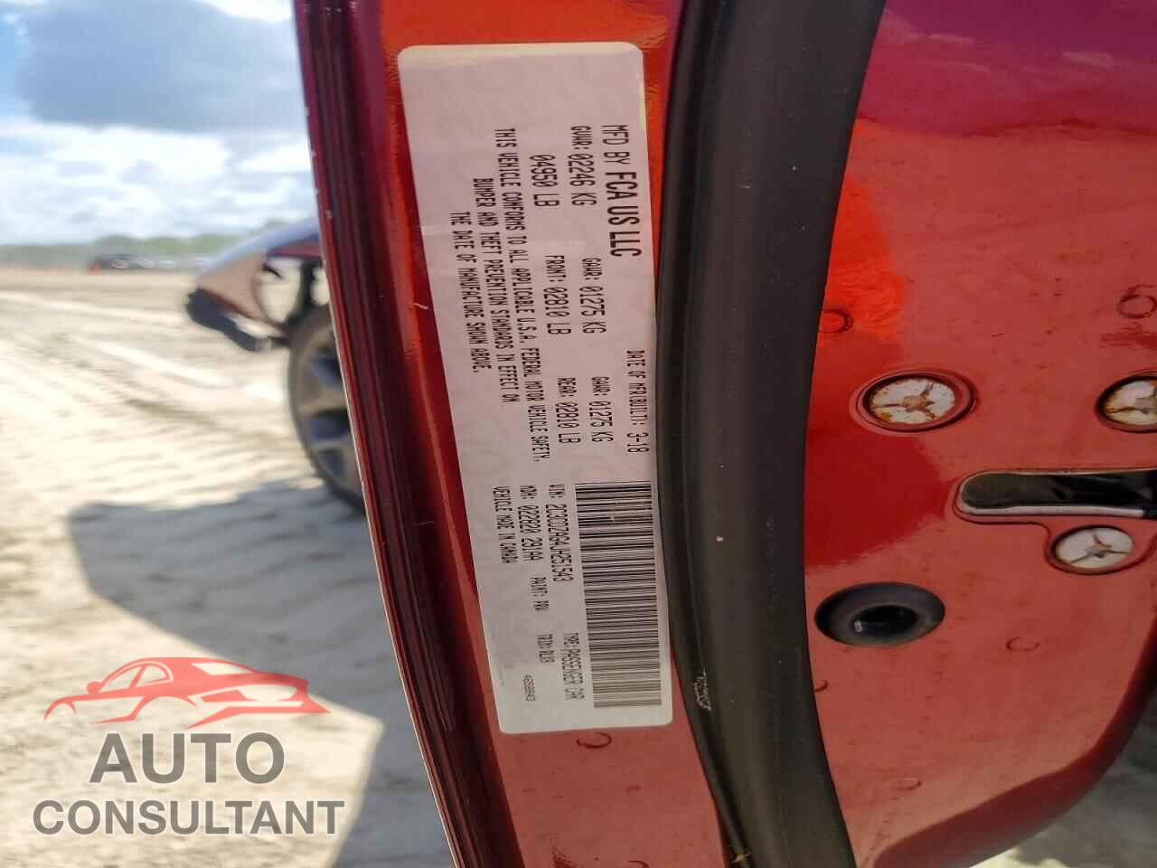 DODGE CHALLENGER 2018 - 2C3CDZAG4JH251543