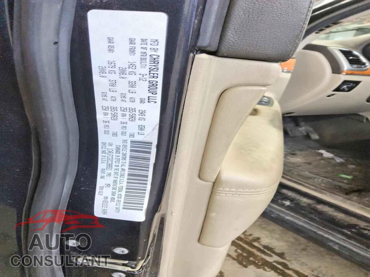 JEEP CHEROKEE 2012 - 1C4RJFCG3CC288521