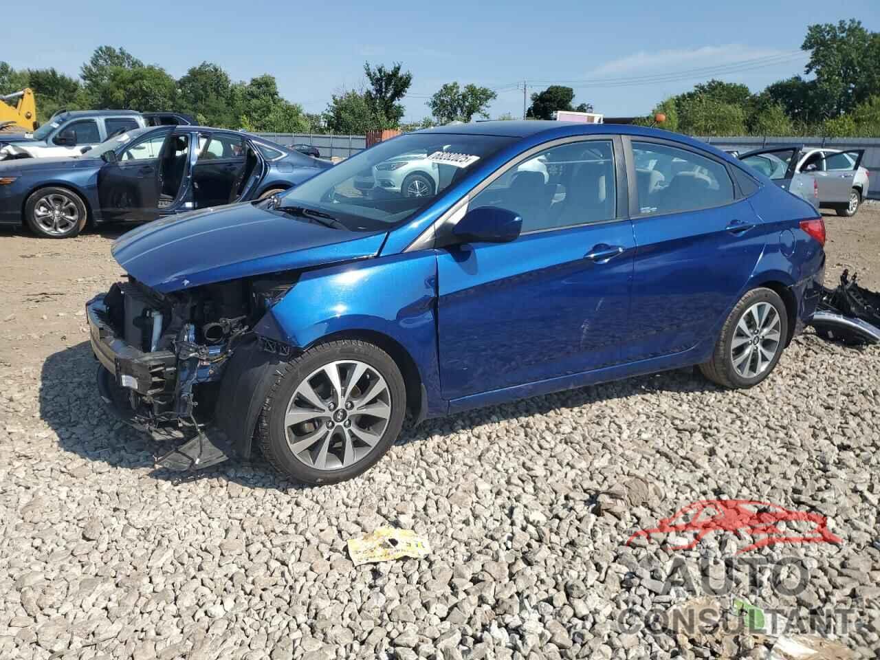 HYUNDAI ACCENT 2015 - KMHCU4AEXFU806928